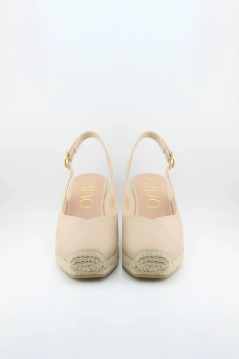 Gaimo Slingback Espadrille Wedge Sandals